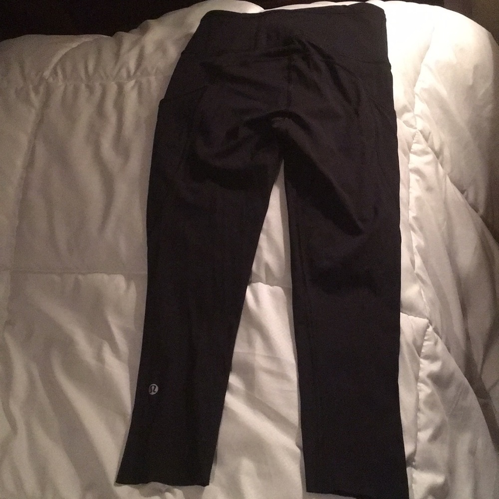 Lulu lemon black athletic pants